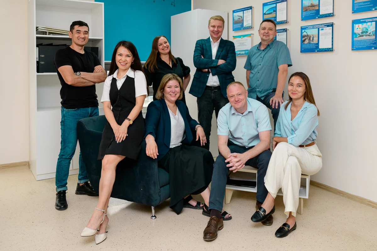 Infratech team at the office